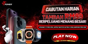 Isi Semula RM99 Setiap Hari, Dapatkan 3 Peluang Menang Hadiah Besar