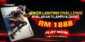 TPower Cabaran JOKER Bonus RM1888 Tanpa Syarat Pusingan Taruhan